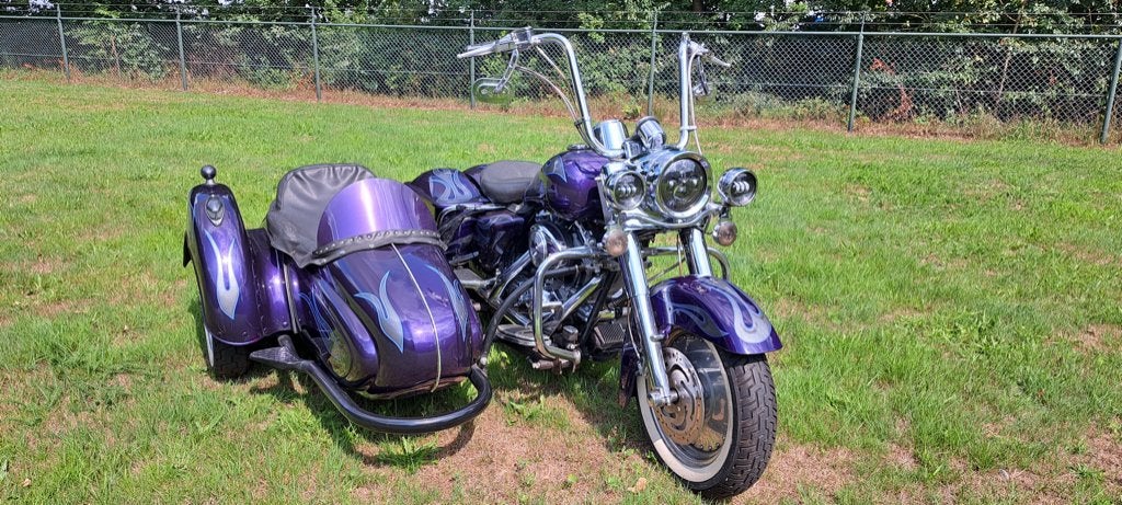 Harley Davidson RoadKing met zijspan, Motoren, 2 cilinders, Occasion, Motorrijbewijs A, Meer dan 35 kW
