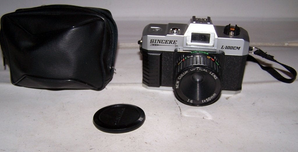Prachtige Sincere L100CM Lomography camera met tasje. Nwst., Ophalen of Verzenden, Zo goed als nieuw, Compact, Overige Merken