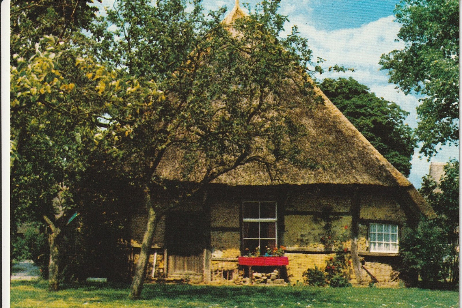 GROETEN UIT ERM BOERDERIJ MET LEMEN ACHTERKANT, Ophalen of Verzenden, 1960 tot 1980, Ongelopen, Drenthe