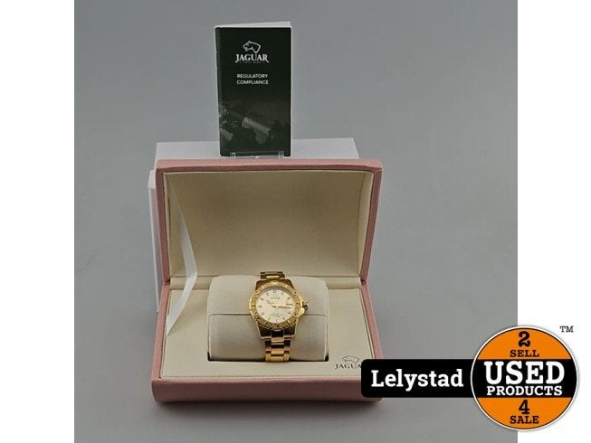 Jaguar Executive Dameshorloge J898 Goud, Flex Ltd., Gebruikt, https://flex.com/contact-us, Nobelstraat 10, 5807 GA Oostrum LB, Limburg, Nederland