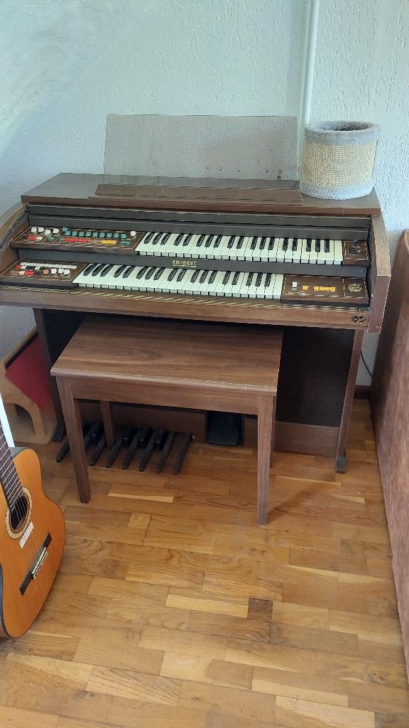 Solina P275 electrisch orgel vintage GRATIS, Ophalen, Gebruikt, 2 klavieren, Orgel