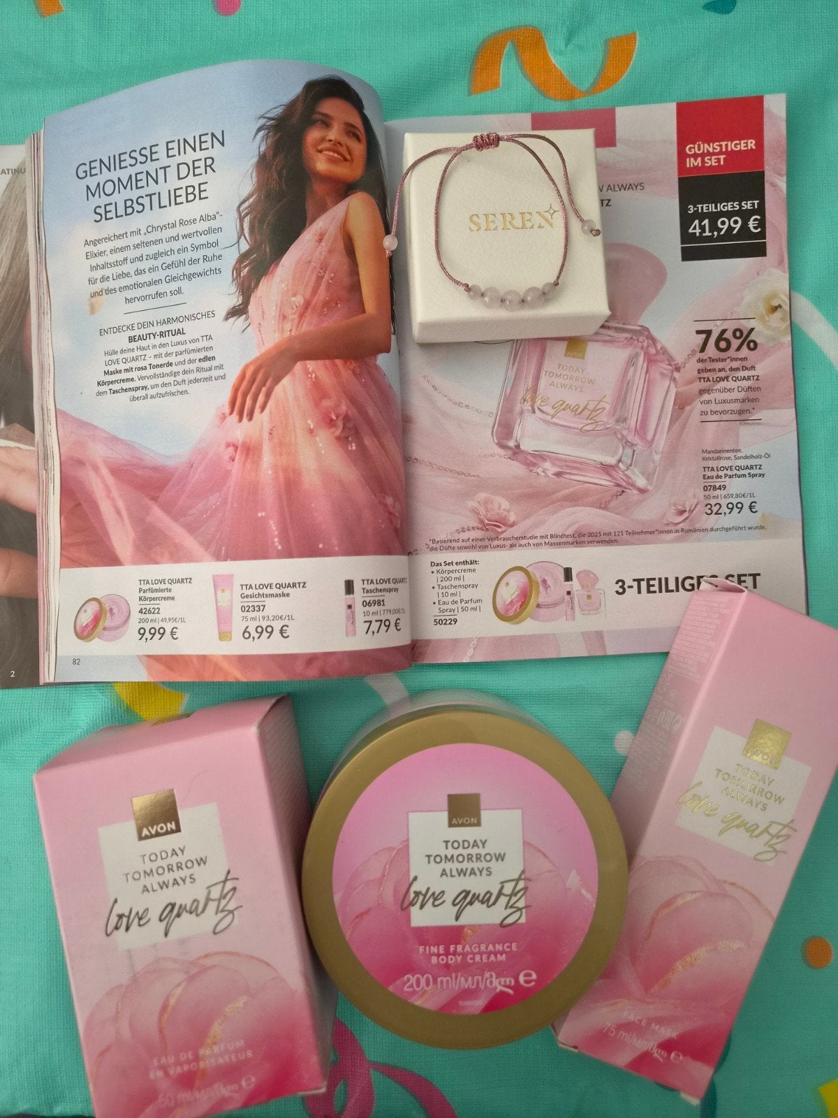 Avon Love quartz set, Ophalen of Verzenden, Nieuw
