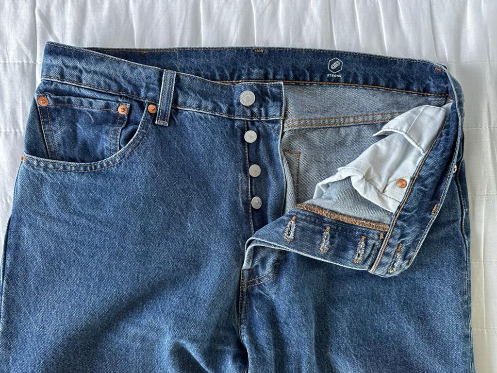 Levi's 501 Jeans W33 L34 - Zo goed als nieuw, Ophalen of Verzenden, Zo goed als nieuw, Blauw, W33 - W34 (confectie 48/50)