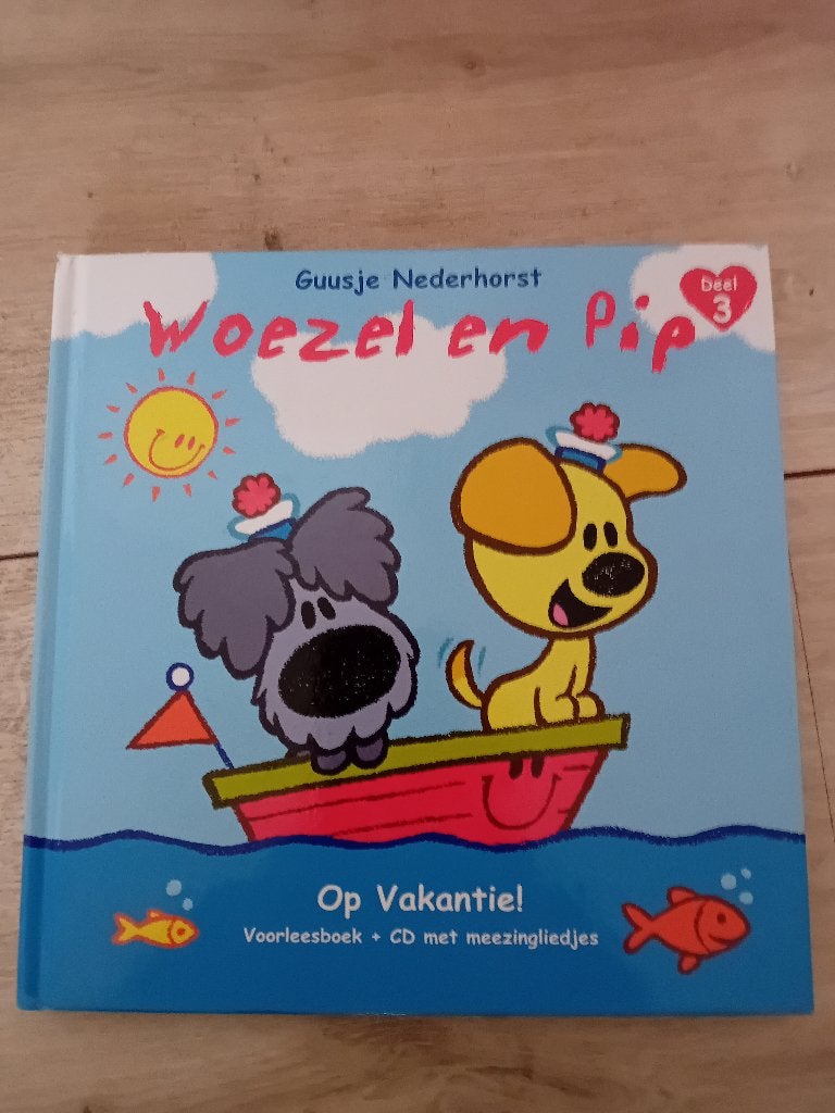 3 lees/prenten boeken Woezel en Pip /boek/Guusje Nederhorst, Boeken, Ophalen of Verzenden, Zo goed als nieuw, Guusje Nederhorst