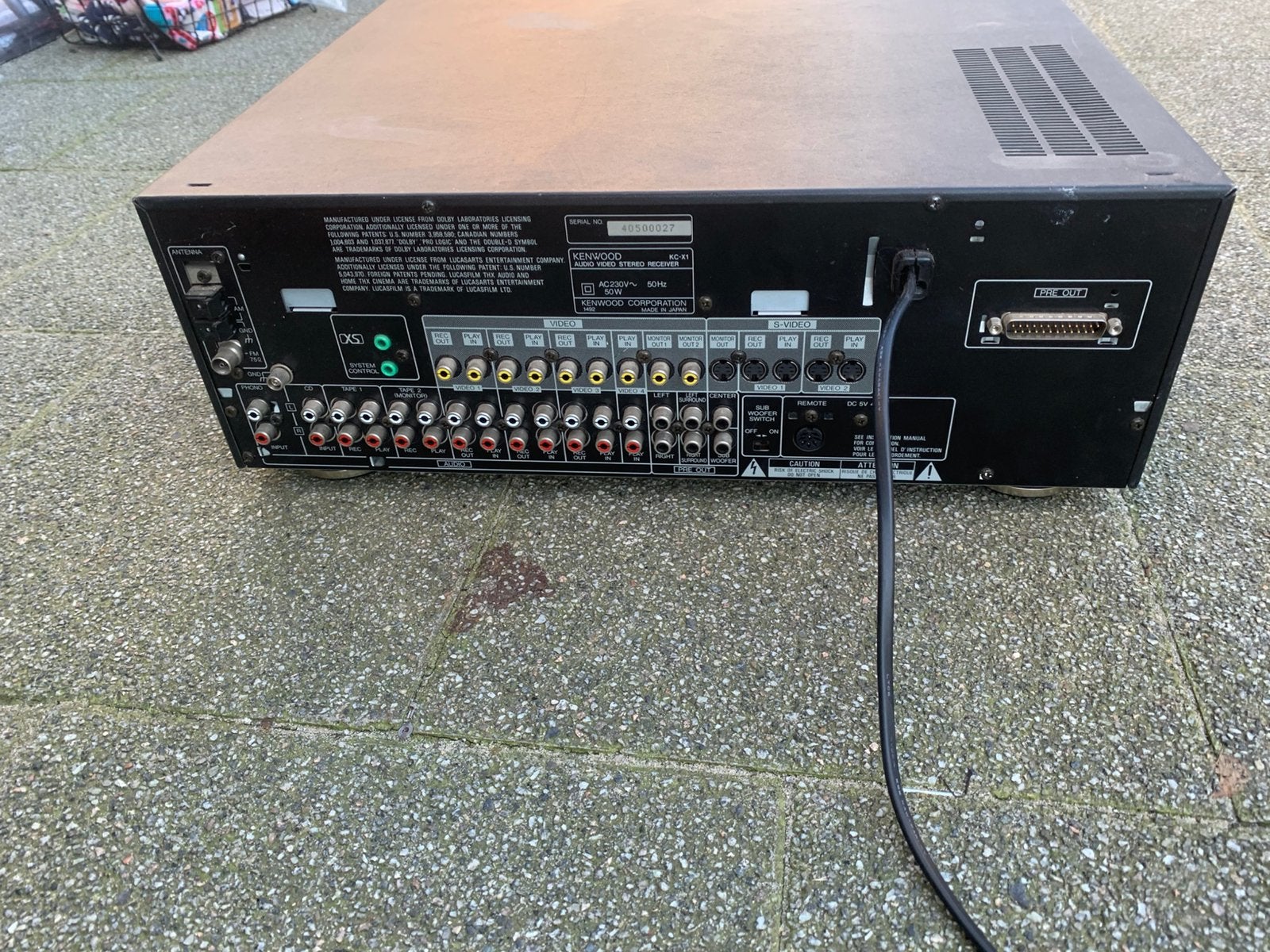 Versterker Kenwood te koop, Ophalen of Verzenden, Zo goed als nieuw, Overige merken