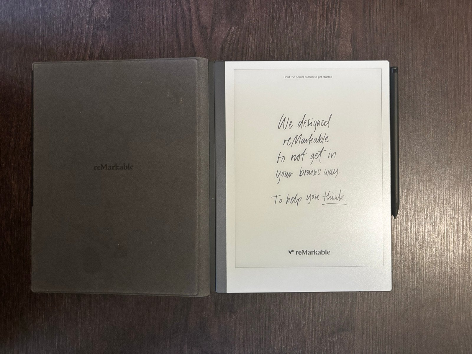 Remarkable 2 + Marker + Book Folio, Remarkable, Remarkable, Ophalen of Verzenden, Zo goed als nieuw