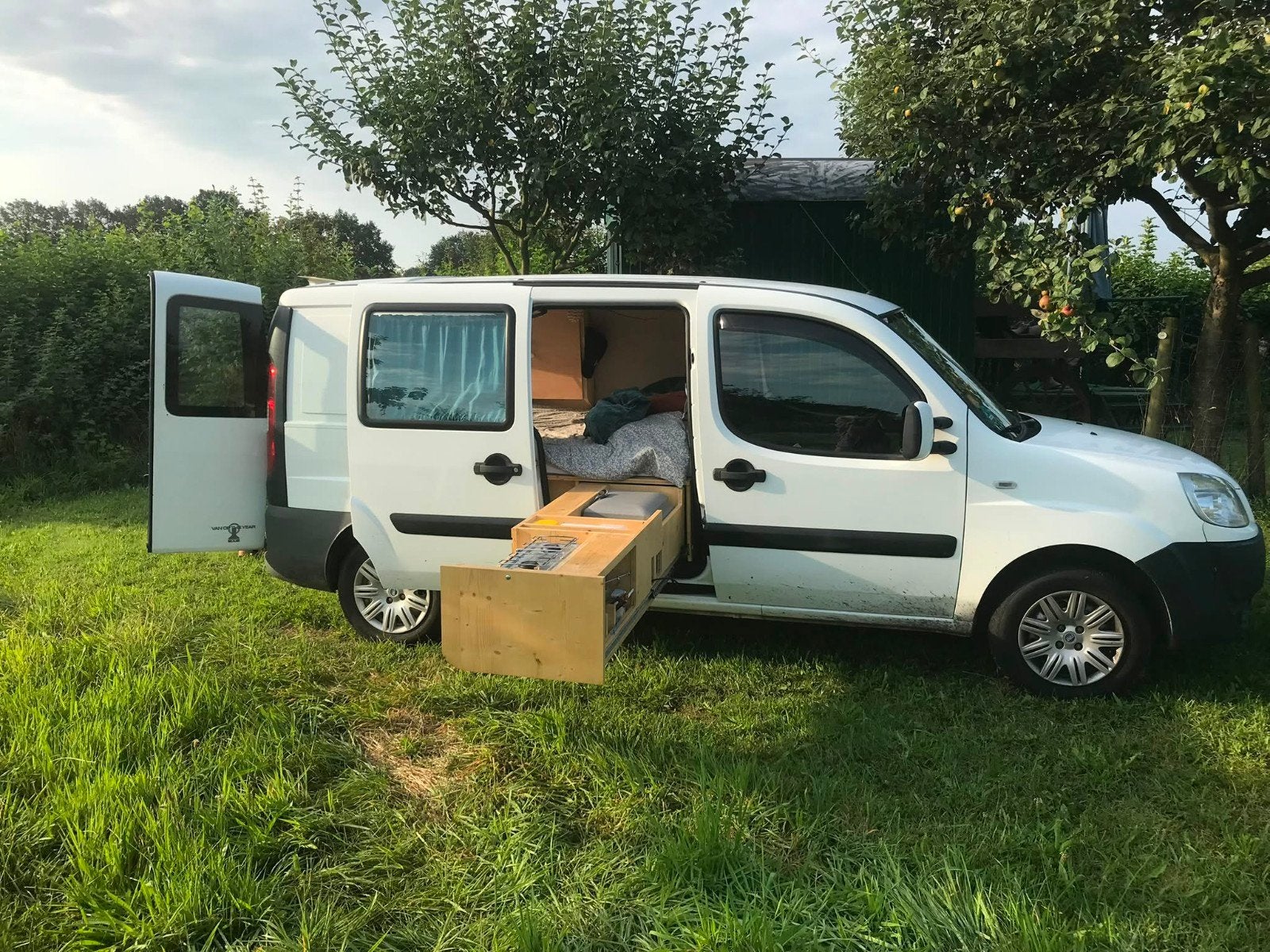Compacte en en gezellige Fiat Doblo Campervan, Particulier, Tot en met 2, Buscamper of Camperbus