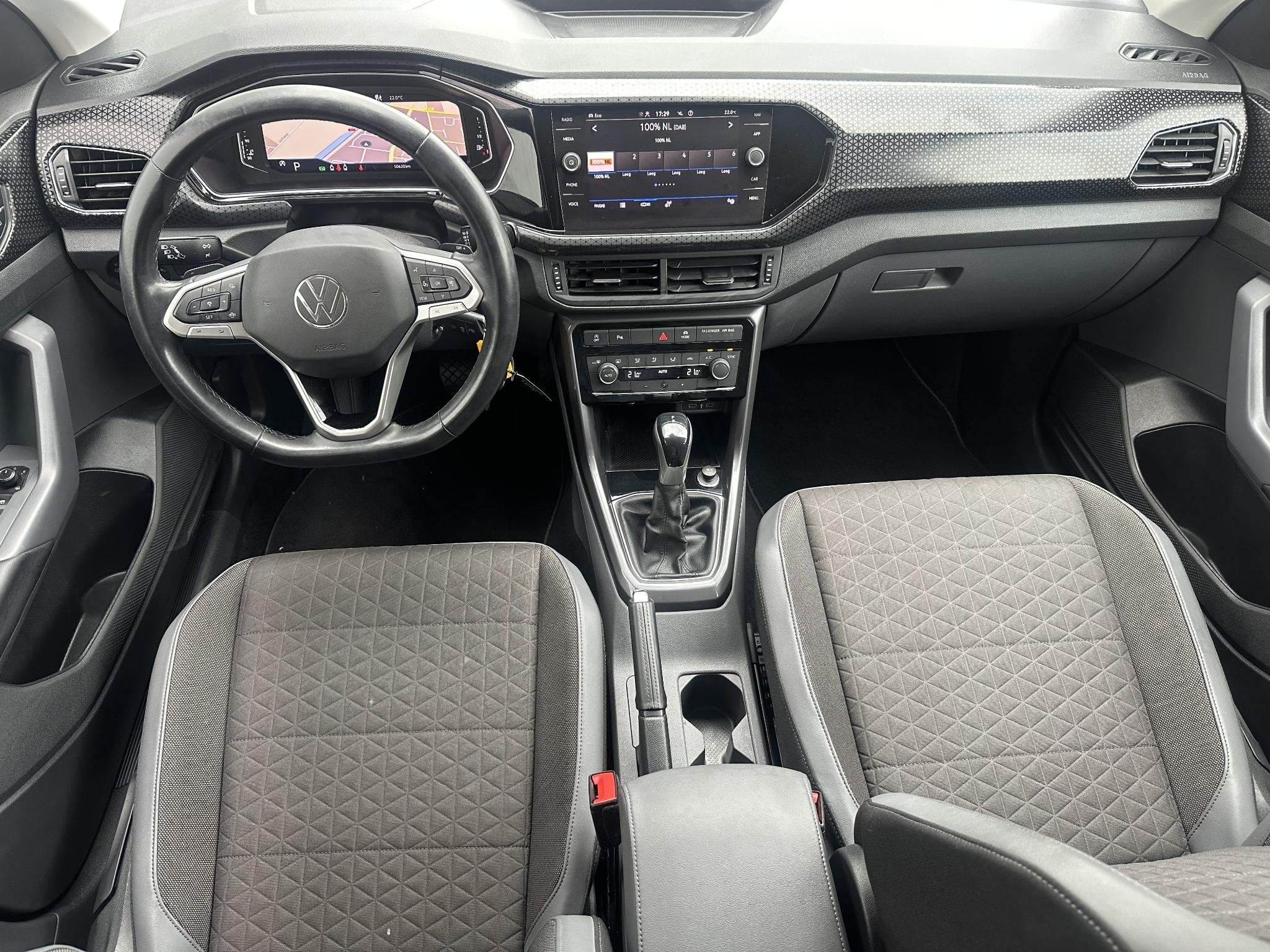 Volkswagen T-Cross 1.0 TSI Life Business / Automaat / trekha, Auto's, Volkswagen, Gebruikt, Euro 6, Bedrijf, Grijs