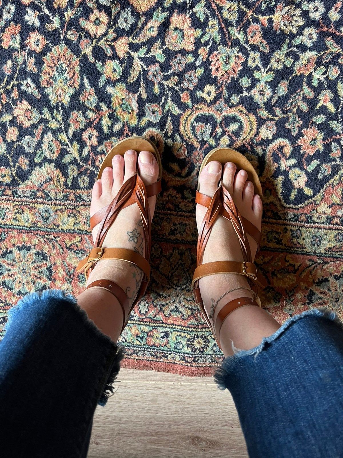 Blowfish Malibu bruin leren sandalen maat 42, Bruin, Zo goed als nieuw, Sandalen of Muiltjes, Ophalen of Verzenden