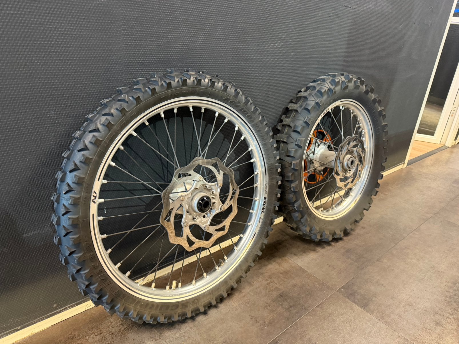 Ktm enduro wielen 18/21 inch a17 2003-2026 model nr555, Motoren, Gebruikt, Ktm, Ophalen of Verzenden, Ktm