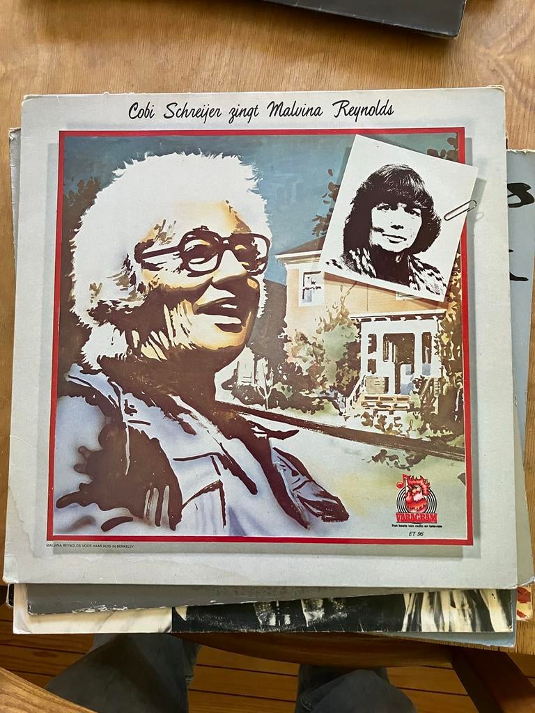 Cobi Schreijer zingt Malvina Reynolds LP Varagram ET 96, Ophalen of Verzenden, Gebruikt, 12 inch