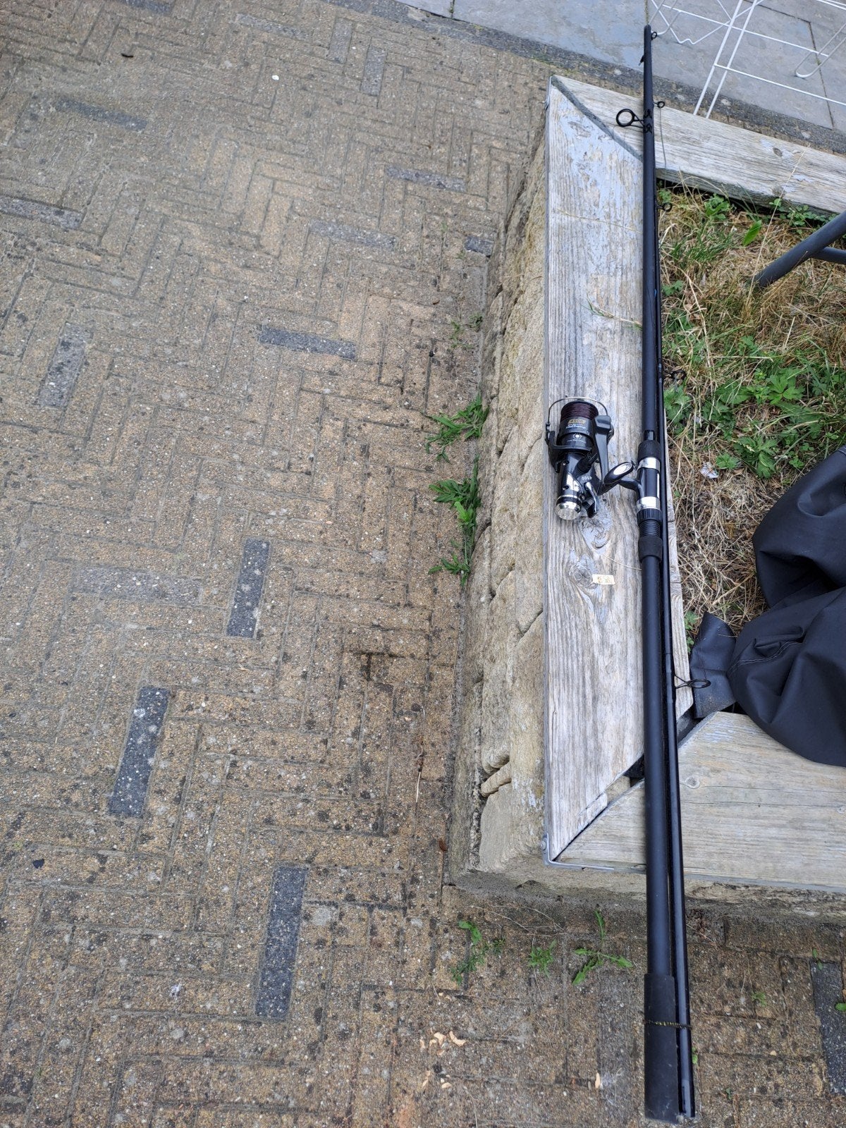Black Phantom III Werphengel met Molen 4500, Ophalen