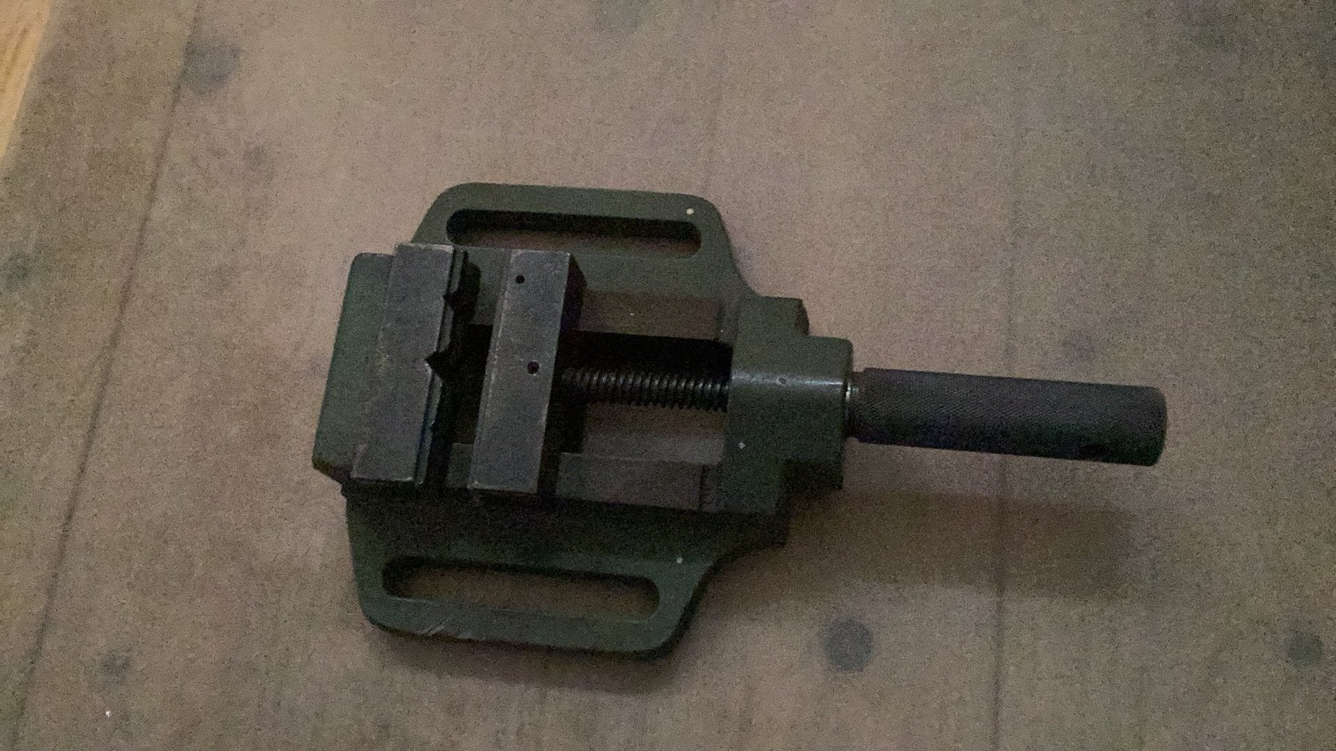 Machine klem, Ophalen of Verzenden, Gebruikt, Bankschroef