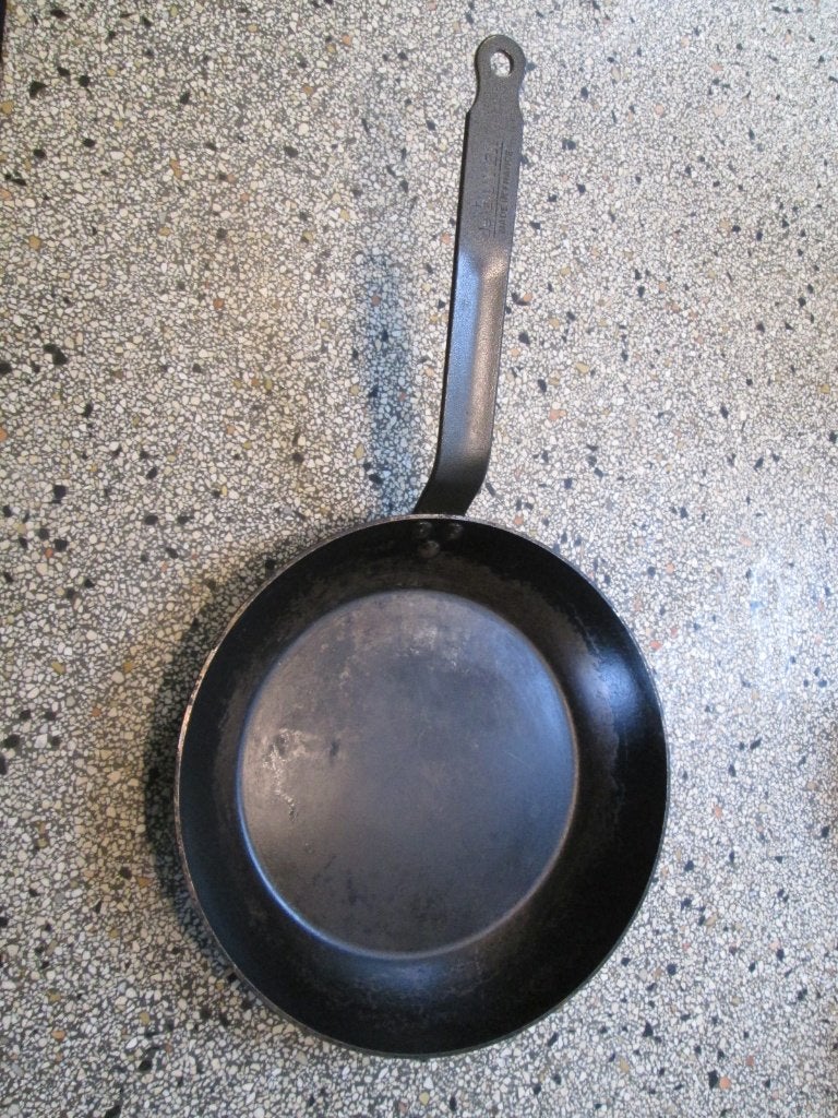 koekenpan  de buyer staal 28 cm, Ophalen, Gebruikt, Overige materialen