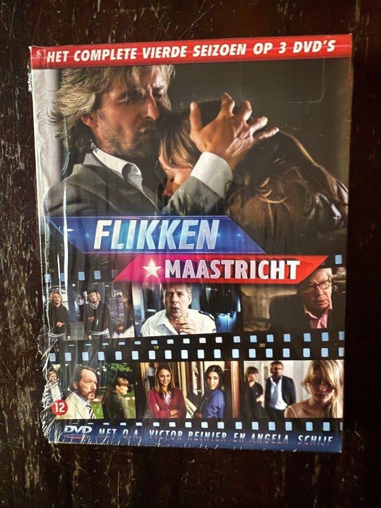 Flikken Maastricht Seizoen 4 ( 3 DVD Box ) nog nieuw in seal, Seizoen 4, Ophalen of Verzenden, Actie en Avontuur, Nieuw in verpakking