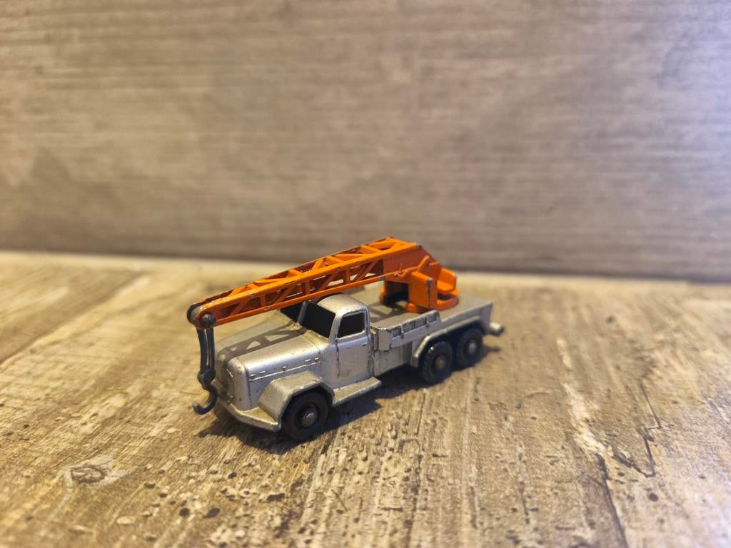 Matchbox Lesney 30b Magirus-Deutz kraanwagen, Ophalen of Verzenden, Gebruikt