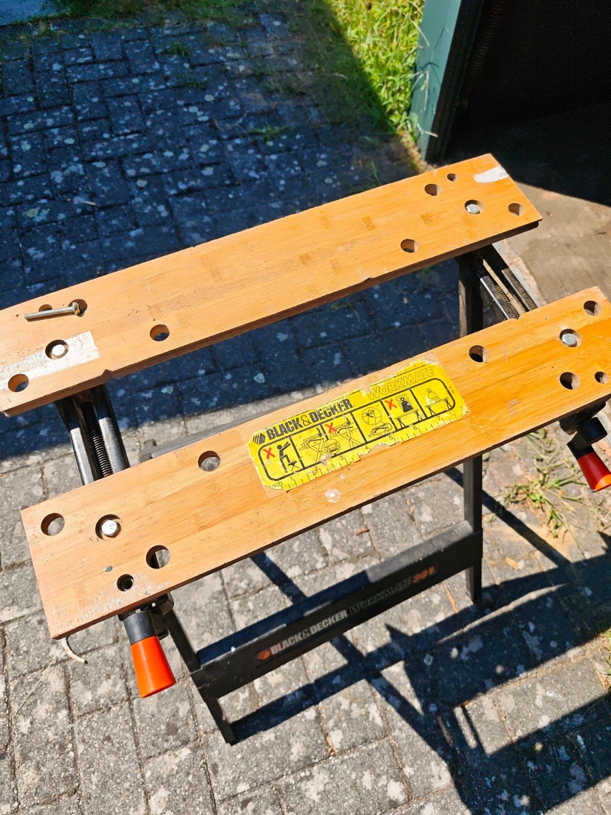 Black & Decker Workmate 301 Werkbank, Ophalen, Gebruikt, 70 tot 120 cm, Bankschroef