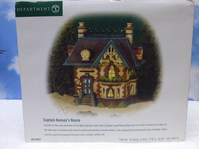 department 56 Captain Kensey's house kerstdorp kersthuisjes, Diversen, Ophalen of Verzenden, Zo goed als nieuw