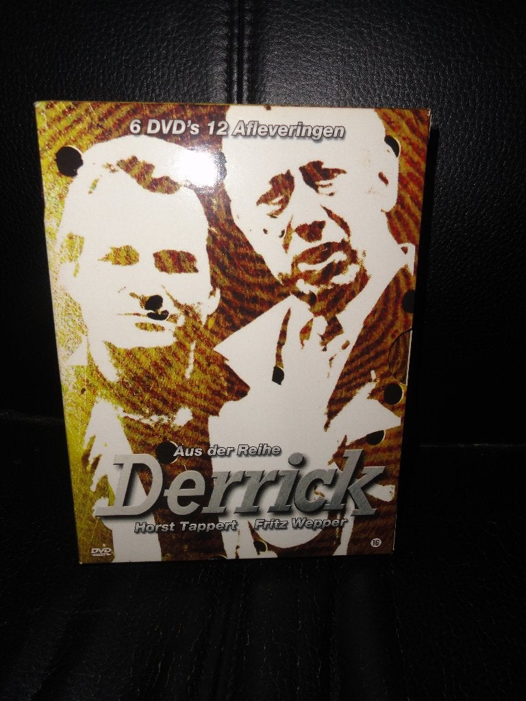 6 dvd-box DERRICK, Ophalen, Maffia en Misdaad, Nederlands, Duits