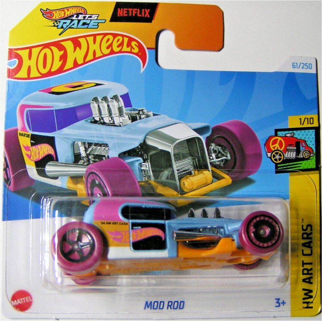 2024 Hot Wheels Mod Rod Let's Race Netflix, Ophalen of Verzenden, Nieuw