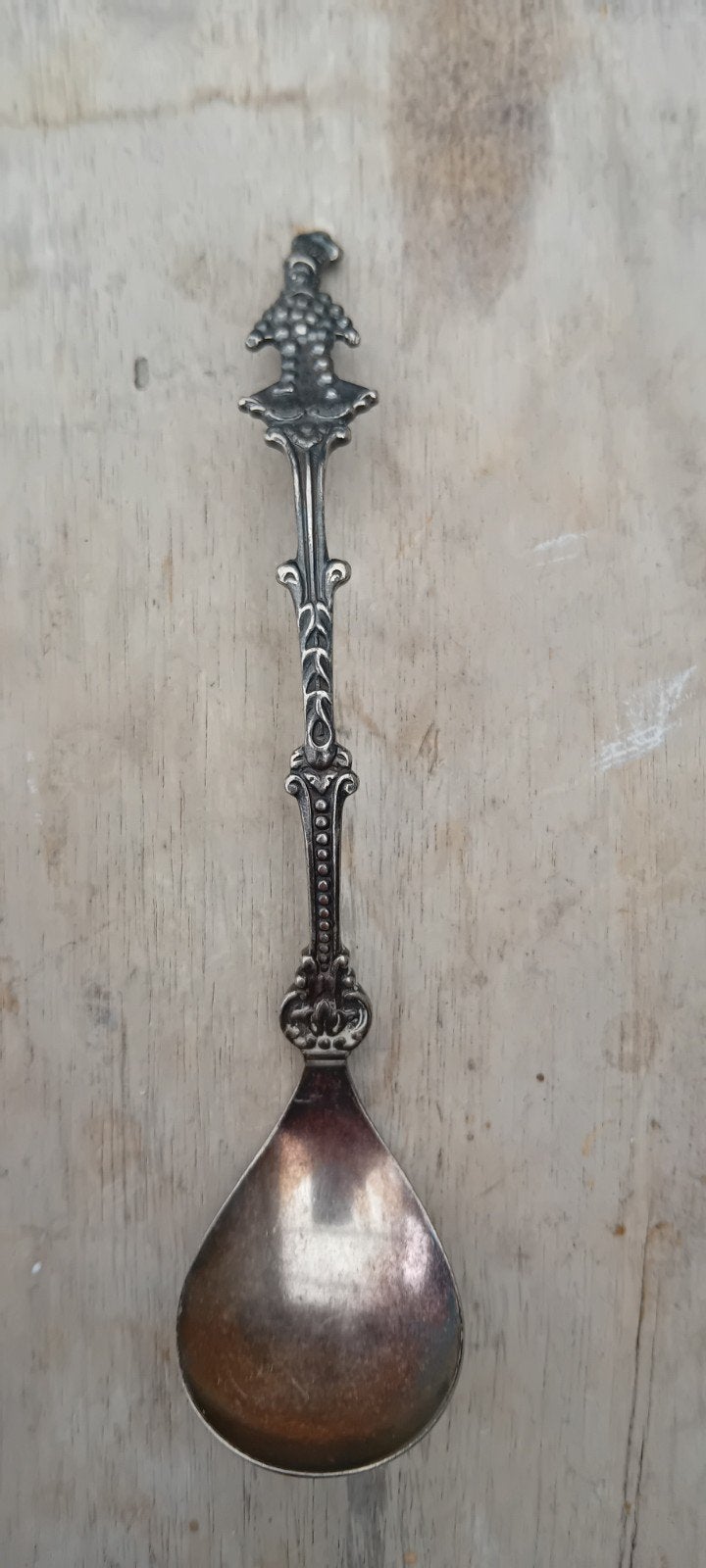 Vintage Flipje jamlepel - Verzilverd, Antiek en Kunst, Ophalen of Verzenden
