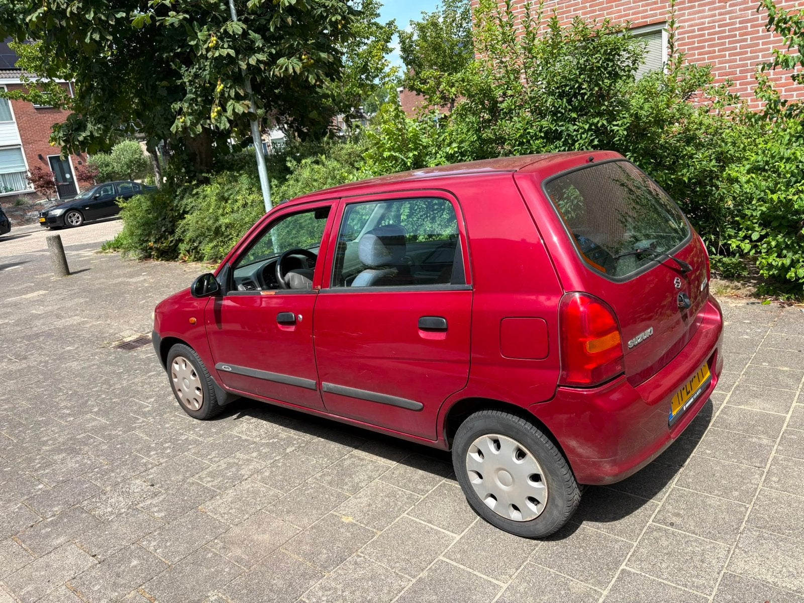 Suzuki Alto 1.1 16V 5d AGS 2003 Rood, Auto's, Voorwielaandrijving, 750 kg, 4 cilinders, 4 stoelen
