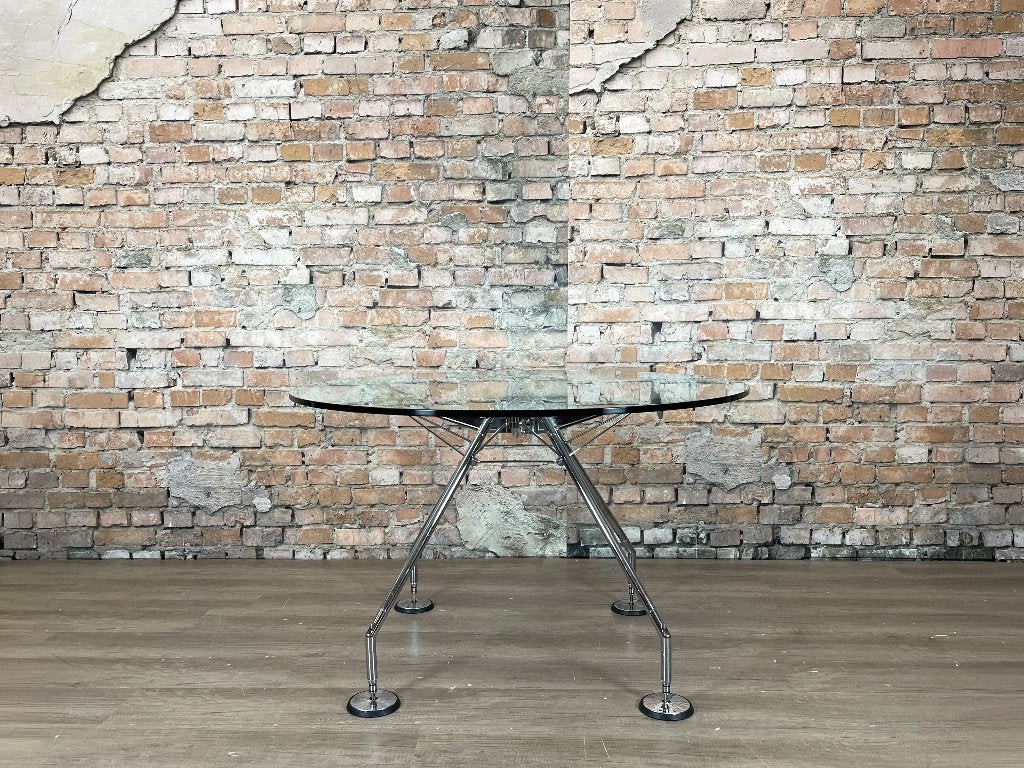 Tecno Nomos – Rond glas | Norman Foster, Ophalen, Gebruikt, Design, Rond