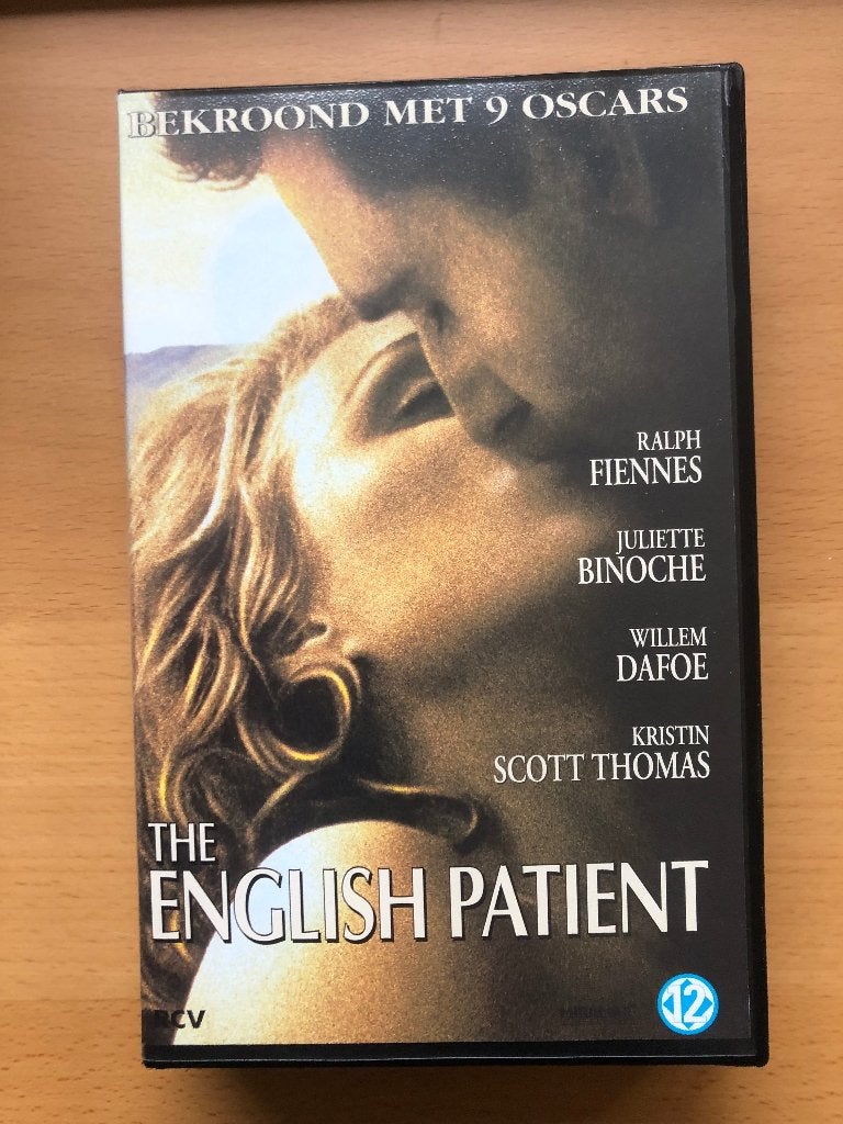 The English Patient (1996) videoband., Drama, Ophalen of Verzenden, Zo goed als nieuw, Vanaf 12 jaar