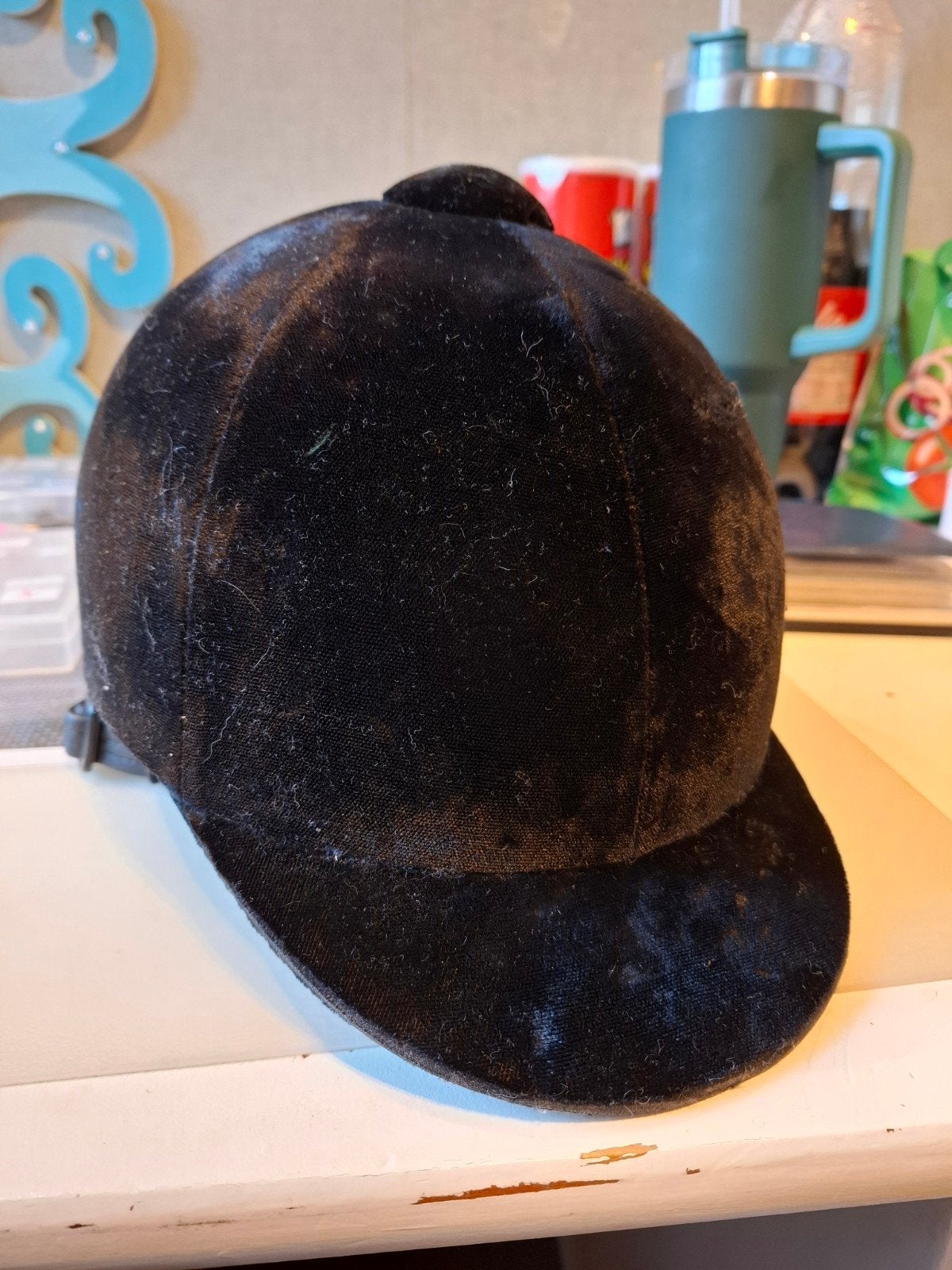 Kindercap of ter decoratie, Dieren en Toebehoren, Paardrijkleding, Ophalen of Verzenden, Gebruikt, Kinderen