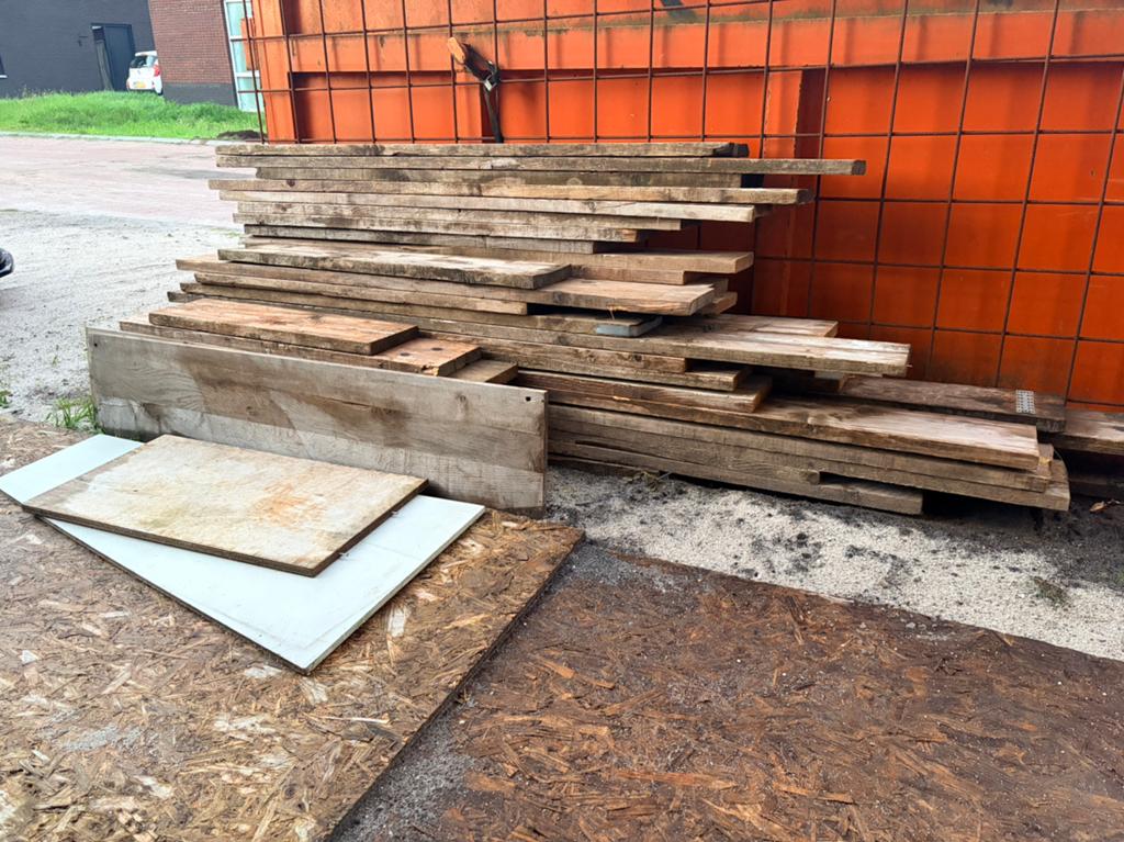 Steigerplanken, Doe-het-zelf en Verbouw, Ophalen, 25 tot 50 mm, Plank, Steigerhout