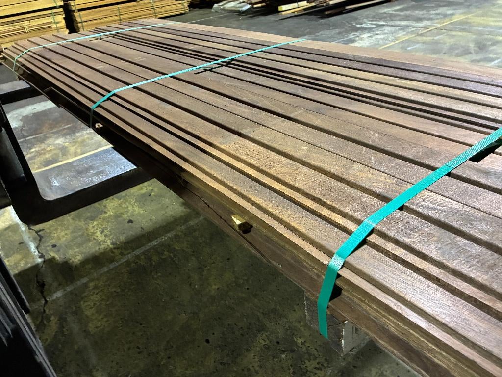 channelsiding-rabatdelen- Hardhout-Noa Meranti-18x126mm, Ophalen, Overige typen, Nieuw, Hardhout