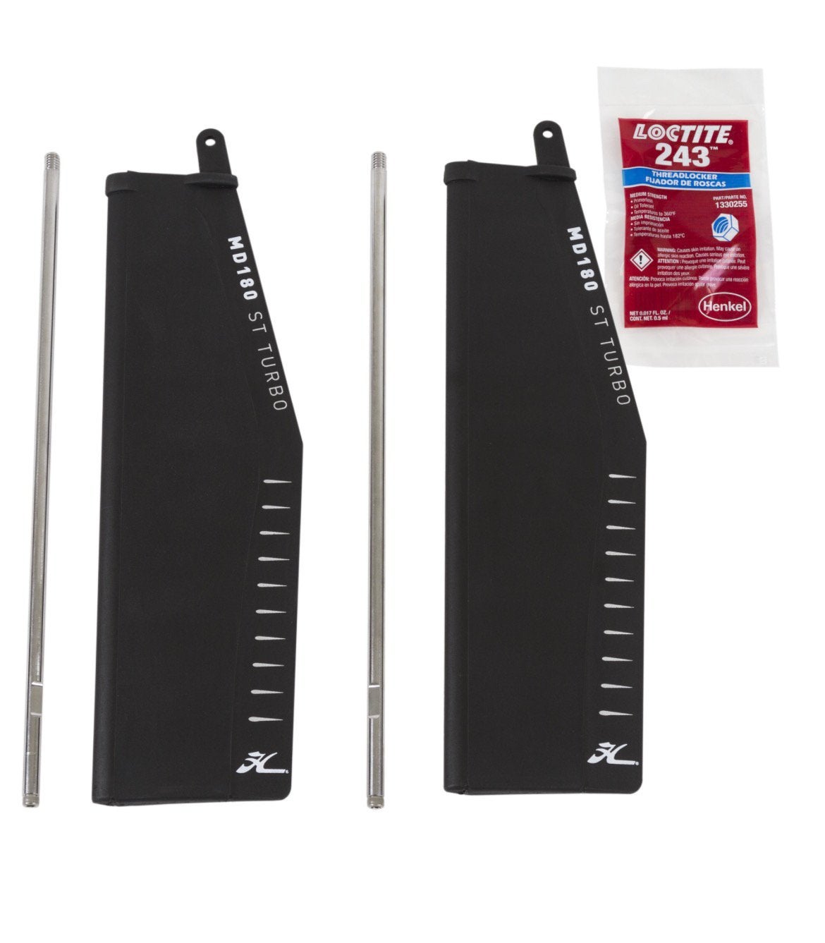 Hobie ST-TURBO V2 FIN KIT MD180 BK/G, Watersport en Boten, Ophalen of Verzenden, Nieuw, 1-persoons