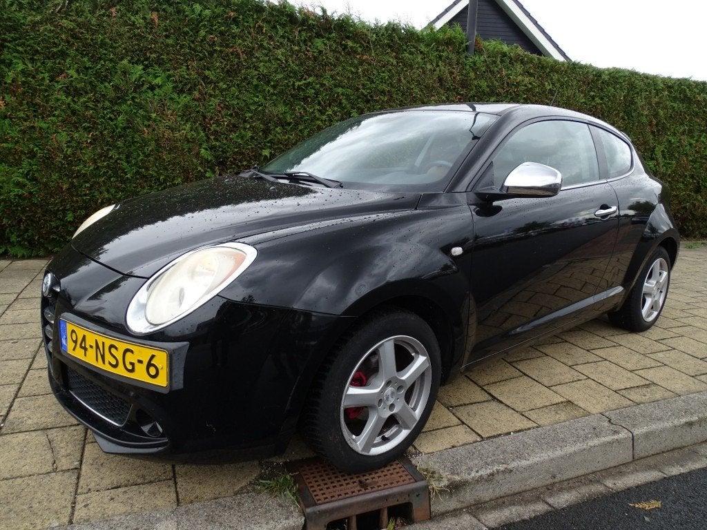 Alfa romeo MITO 1.4 CENTENARIO-Leer-Clima-Lmv-Navi-Blth, Voorwielaandrijving, Euro 5, Gebruikt, 4 cilinders