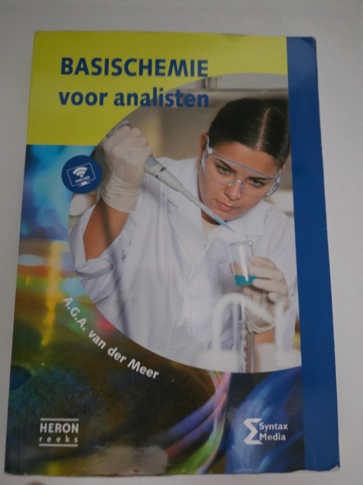 A.G.A. van der Meer - Basischemie voor analisten, Boeken, A.G.A. van der Meer, Ophalen of Verzenden, Zo goed als nieuw, Nederlands