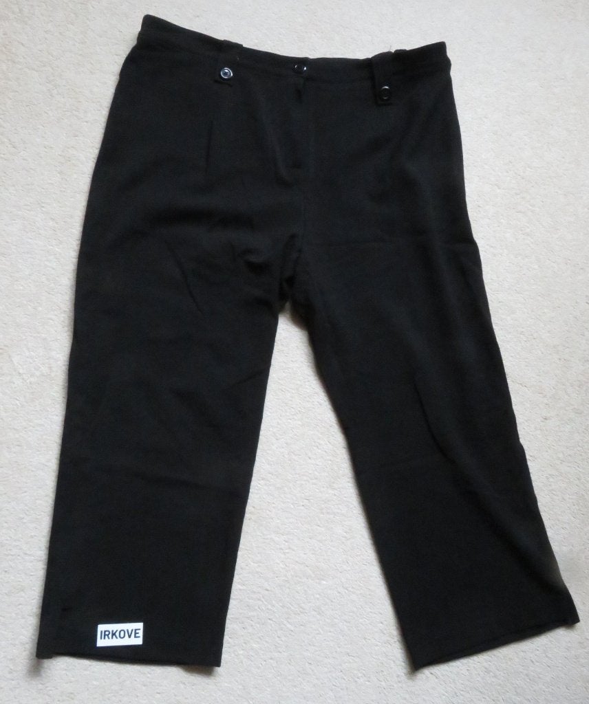 PAPRIKA ZWARTE LANGE BROEK * Maat 2 *, Kleding | Dames, Verzenden, Zwart, Maat 46/48 (XL) of groter, Zo goed als nieuw