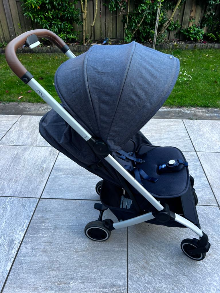 Joolz Aer Buggy Navy Blue, Ophalen, Zo goed als nieuw, Regenhoes