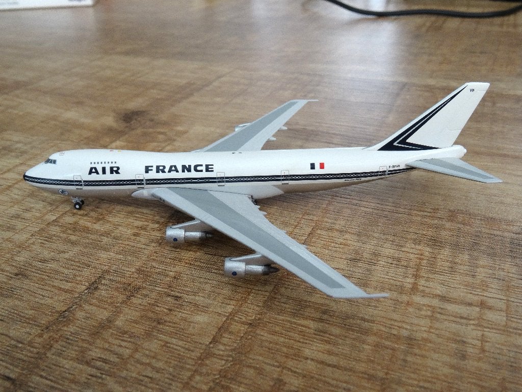Big Bird diecast model 1:500 Boeing 747-128 van Air France, Verzenden, Zo goed als nieuw, Schaalmodel
