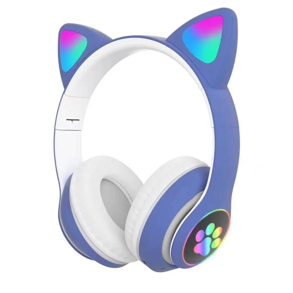 Prachtige luxe headset Bluetooth draadloos met kattenoren, Ophalen of Verzenden, Nieuw
