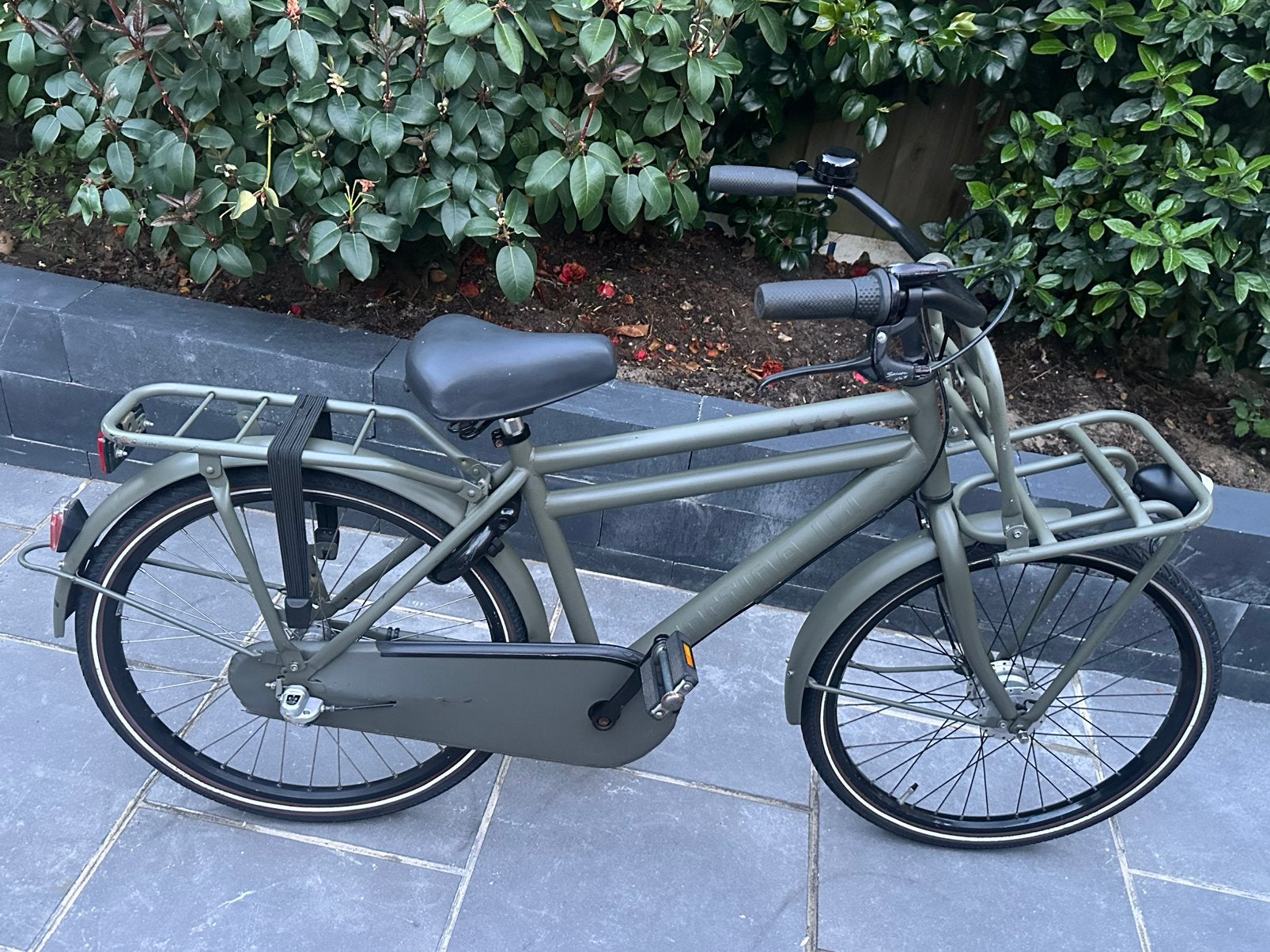 Stoere jongensfiets Cortina U4 Transport 24 inch., Ophalen, Terugtraprem, 24 inch, Versnellingen