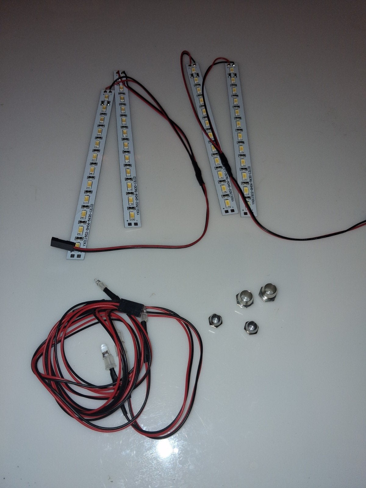 Ledstrip/ verlichting rc auto, truck, Jeep, Elektro, Nieuw, Ophalen of Verzenden, Onderdeel