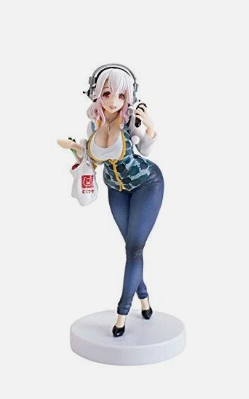Super Sonico - Blue Anniversary Figure - Anime - Limited Ed., Verzamelen, Poppetjes en Figuurtjes, Ophalen of Verzenden, Nieuw