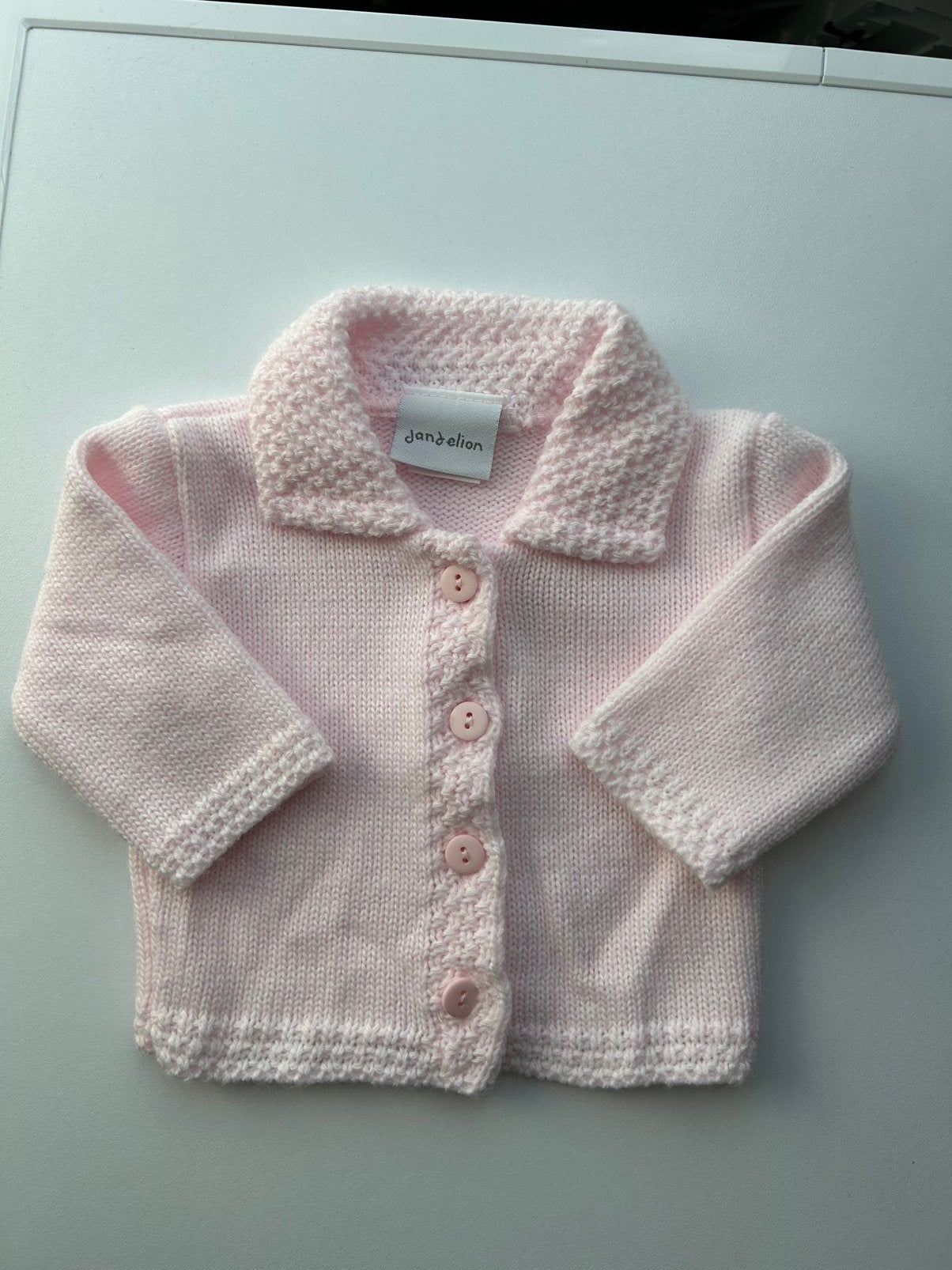 Dandelion vestje 56, Kinderen en Baby's, Babykleding | Maat 56, Ophalen of Verzenden, Zo goed als nieuw, Meisje, Truitje of Vestje