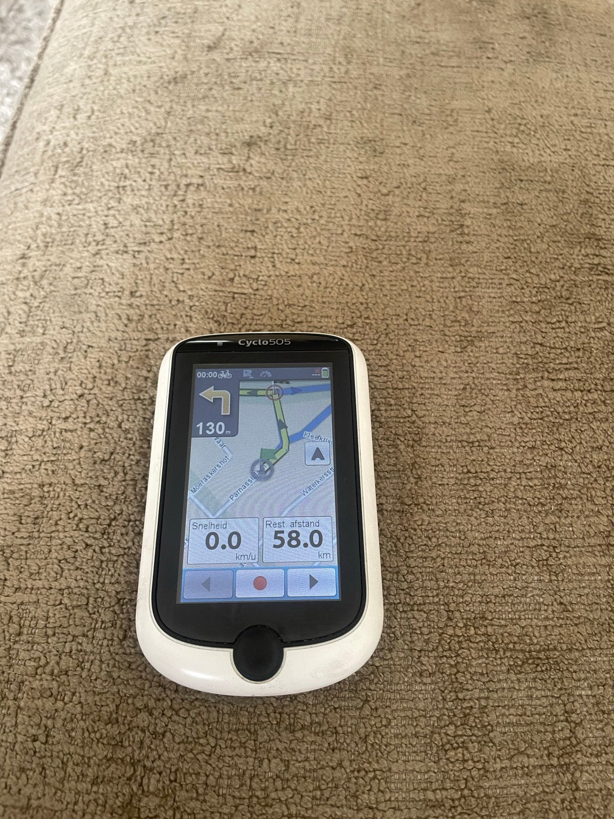 Mio Cyclo 505 Fietsnavigatie met accessoires, Fietsen en Brommers, Fietsaccessoires | Fietscomputers, Gebruikt, Cadanssensor, Ophalen of Verzenden