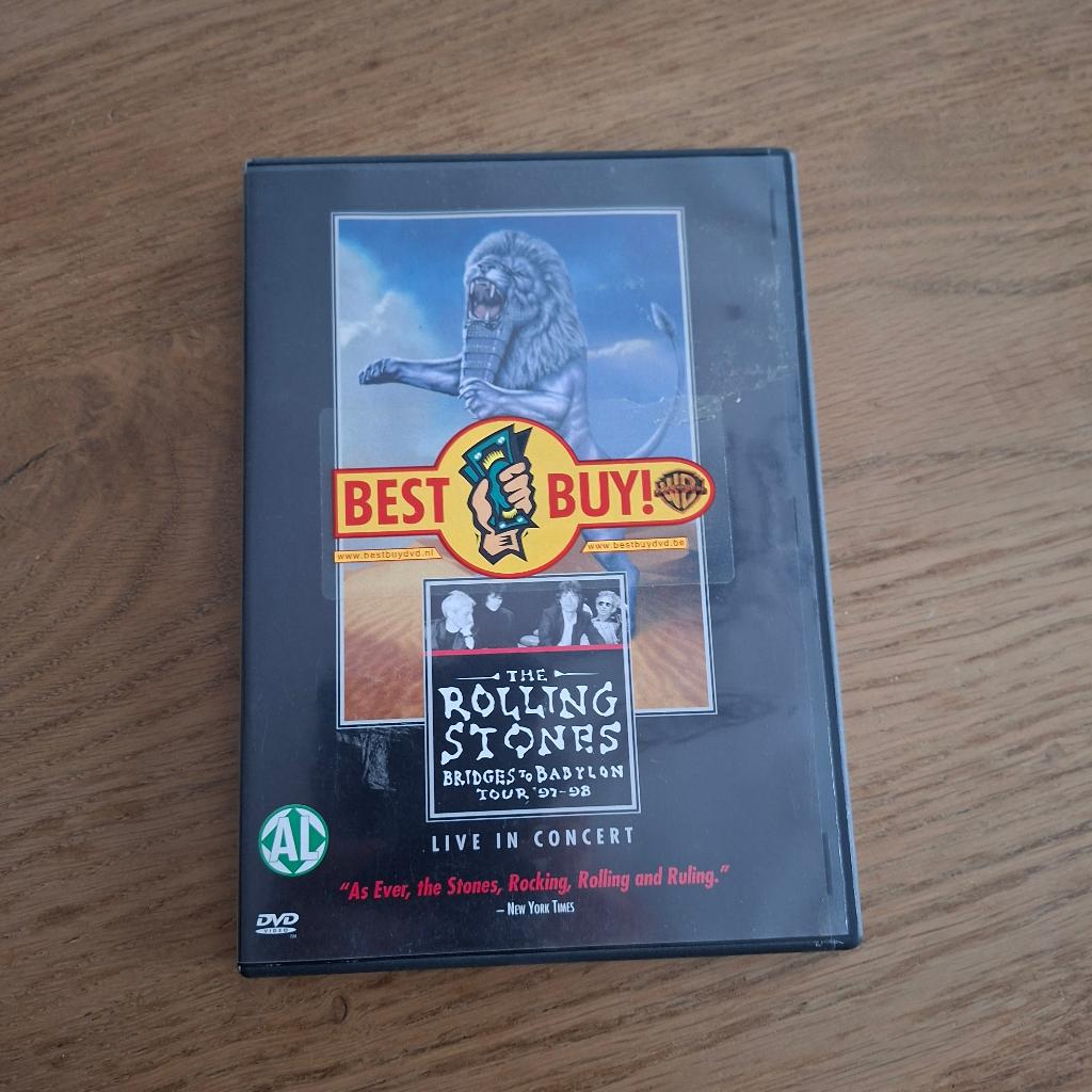 Rolling Stone Bridges To Babylon Live In Concert DVD, Alle leeftijden, Ophalen of Verzenden, Zo goed als nieuw, Muziek en Concerten