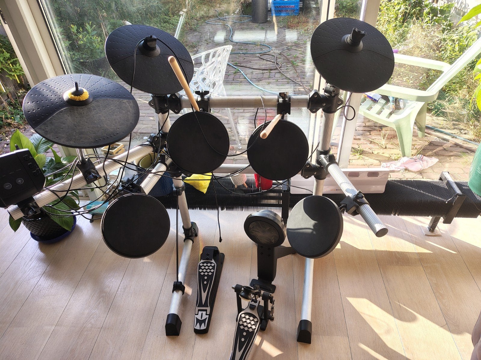 Hayman DD01 Elektronisch Drumstel - Compleet, Muziek en Instrumenten, Drumstellen en Slagwerk, Ophalen, Gebruikt, Overige merken