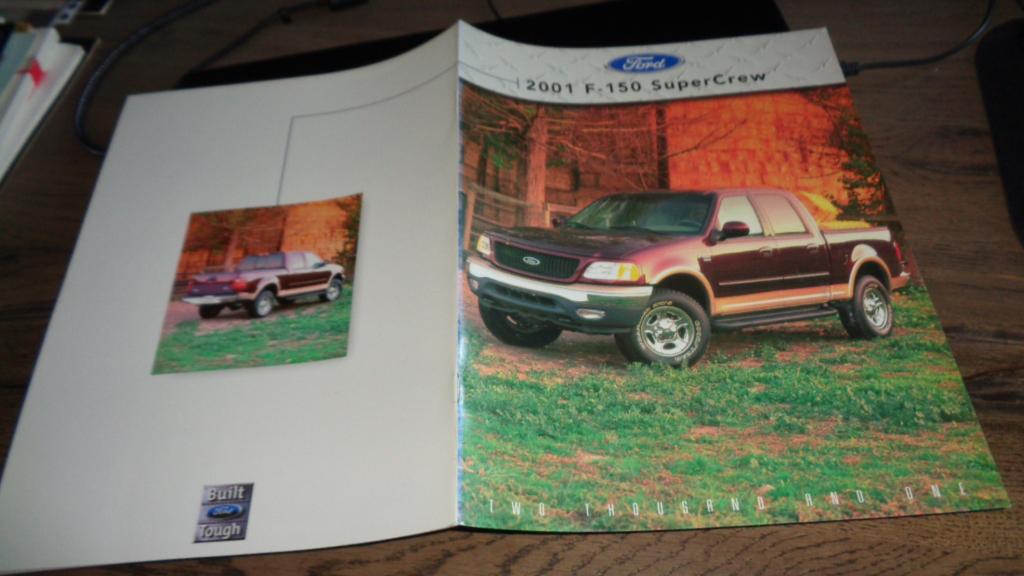 USA Folder FORD  F - 150  SUPER CREW   2001, Verzenden, Nieuw, Ford