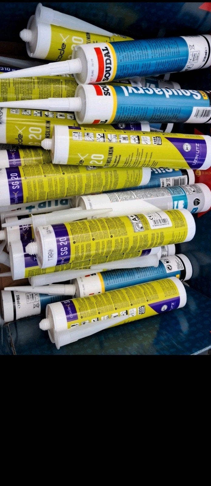 Diverse kitkokers en acrylaatkit van Soudal en Codex, Ophalen of Verzenden, Nieuw