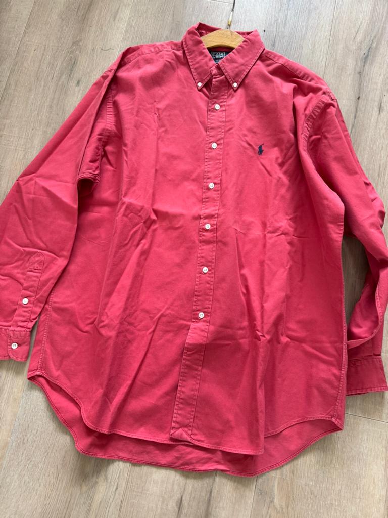 POLO Ralph Lauren overhemd maat L, Kleding | Heren, Overhemden, Ophalen of Verzenden, Zo goed als nieuw, Overige kleuren, Overige halswijdtes