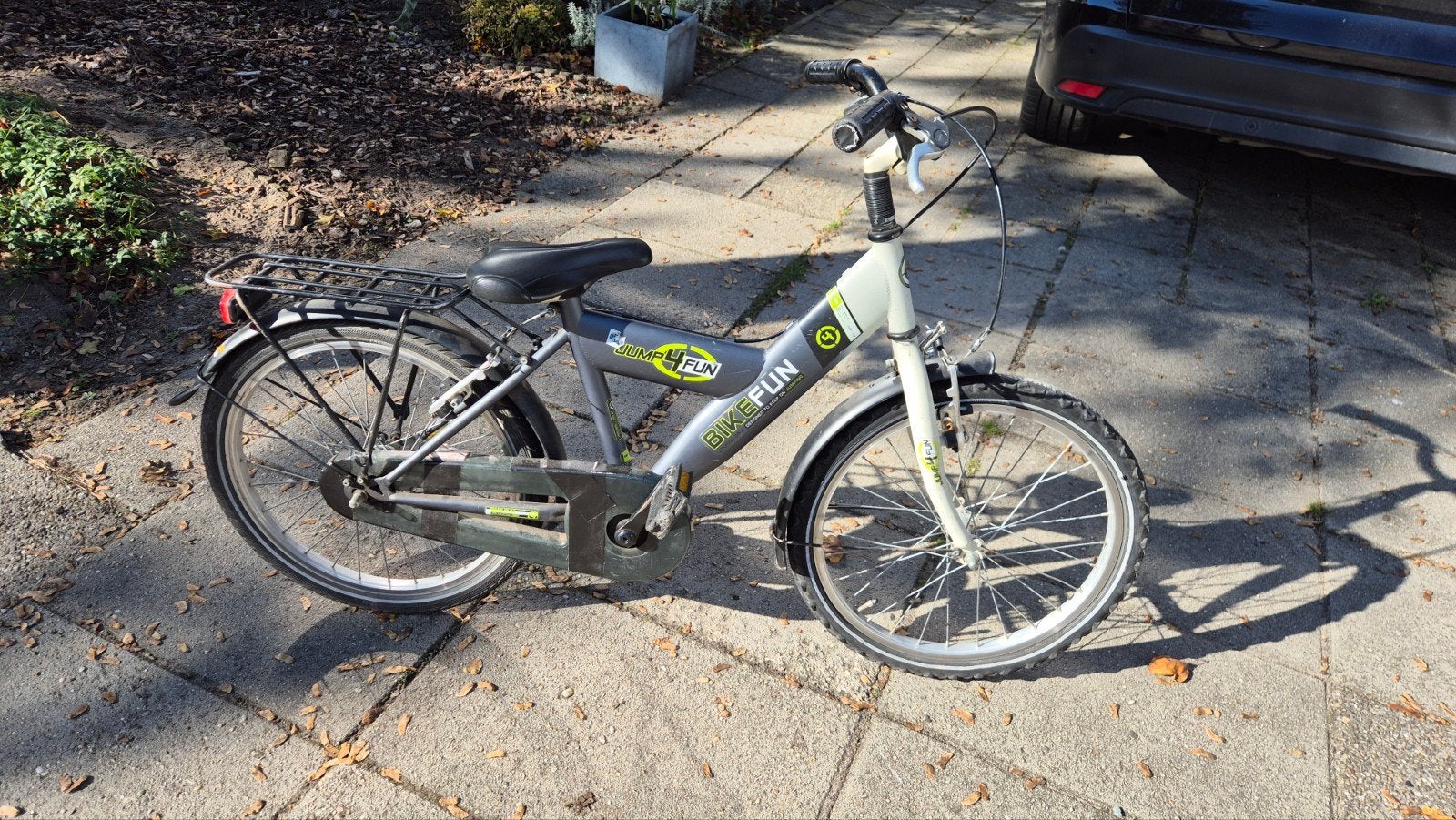 BikeFun Kinderfiets, Fietsen en Brommers, Ophalen, 20 inch of meer, Gebruikt, Velgrem