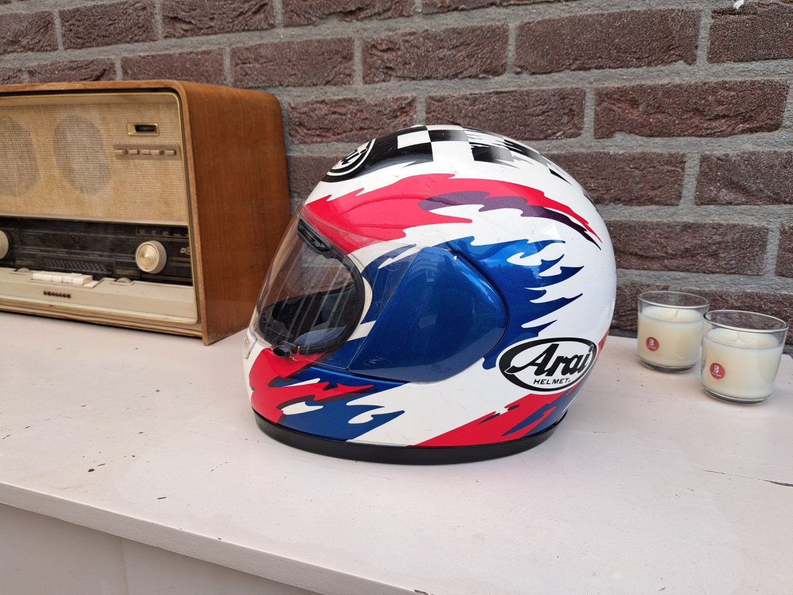 Arai helm, Motoren, Arai, XL, Ophalen of Verzenden, Integraalhelm